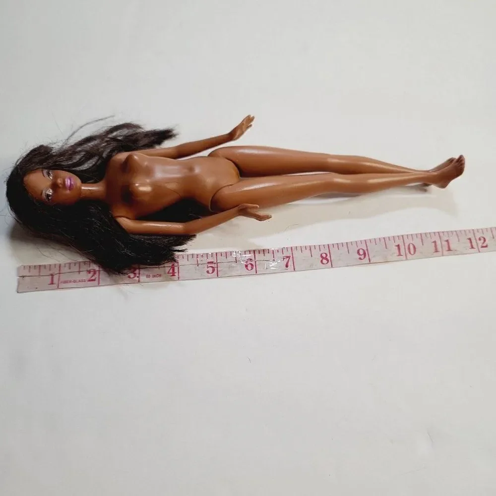 Barbie Christie African American Doll 2000s 1990 Mattel Purple Eyeshadow